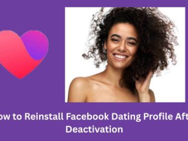 Reinstall Facebook Dating Profile